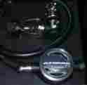 03-0011-6p Atomic Aquatics T1x Regulator Titanium 1st And 2nd Stage Reg With Swivel