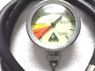 5 000 Psig Cressi Sub Heavy Duty Solid Brass And Chrome Excellent