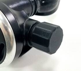 4507 Aeris Atmos Pro Ion Adjustment Knob Scuba Dive 2nd Stage Regulator 3d Printed