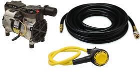 Ghr559k5 Aftermarket 50ft 1/2hp Hookah Diving Scuba Snorkel Air Compressor Kit With Regulator Line