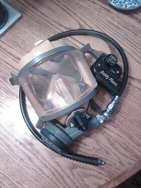 96319-06 Aga Full Face Dive Regulator With Ots Buddy Phone