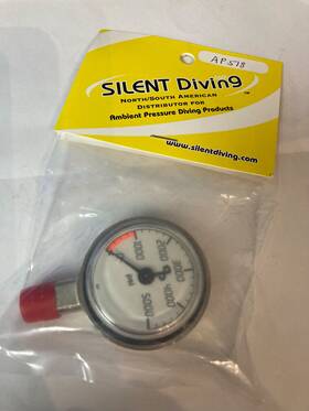 Rb521 Ambient Pressure Ap518 Silentdiving/ap Ap518/rb521 Spg Diluent Contents Gauge Assembly Imperial 0-5000