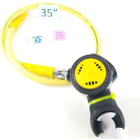 4088 Apeks Egress Octo Second 2nd Stage Scuba Dive Regulator Yellow Octopus Slim