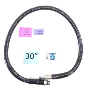 5780 Apeks 30 Inch Regulator Hose With 1/2 Threads Scuba Dive Diving Low Pressure #5780