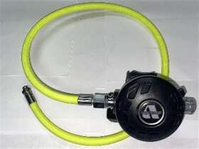 Tx50 Apeks Regulator With 34 Inch Yellow High-vis Braided Hose For Scuba Diving