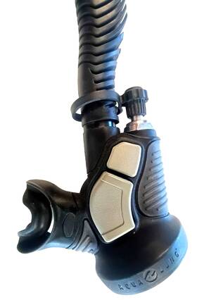 3364 Aqua Lung Air Source 2 Octo Inflator Scuba Dive Safe Second Regulator Seaquest