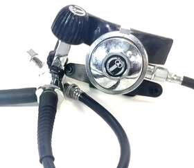 3935 Aqua Lung Calypso Iv 4 Regulator Set Scuba Dive 1st And 2nd Stage Yoke