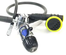 3953 Aqua Lung Us Divers Micra Regulator Set Scuba Dive 1st And 2nd Stage Yoke #3953