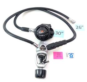 5396 Aqua Lung Titan Lx Regulator Set Scuba Dive 1st And 2nd Stage Yoke