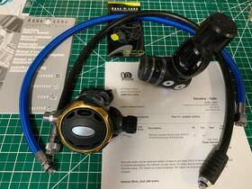 6001014 Aqua Lung Acd 1st Stage With Legend Lx Limited Edition 2nd Regulator Set