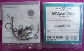 9000-11 Aqua Lung Lpo Second Stage Service Kit # - New Old Stock
