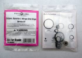 900002 Aqua Lung Calypso Aquarius And Mirage First-stage Service Kit - New Old Stock