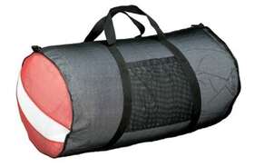 Ba169010199 Aqua Lung Heavy Duty Mesh Divers Bag Dive Flag