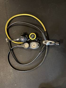 Sm16 Aqua Lung Sm36 Aqualung Titan Regulator With Suunto And