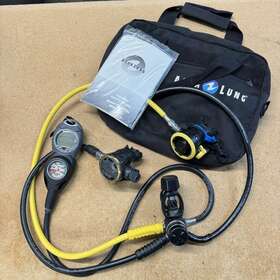 Sm-36 Aqua Lung Sn250 Aqualung Legend Diving Regulator System With Suunto Vyper Untested