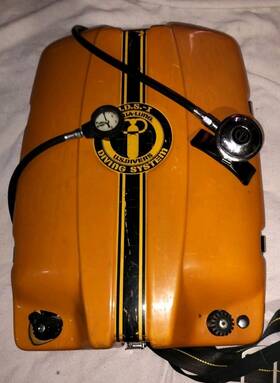 Uds-1 Aqua Lung Aqualung Universal Diving System With Harness