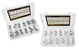 Aquaaulos 860002697666 64 Pcs. Din Heavy Duty Cap And Plug Assortment Hydraulic Adapter Fitting Kit Se