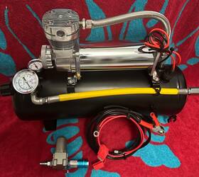 Ghj-cek5 Aquatics Hookah Diving Compressor With Filter 12 Volt 2 Gallon Tank Unit Is 85% Dive Ready