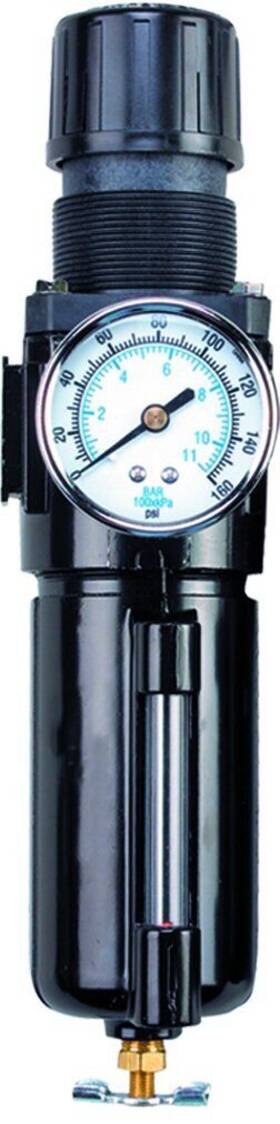 B753gw Arrow Pneumatics 3/8 Inch Fil/reg Metal Bowl Gauge 250 Psig Max Pressure 80
