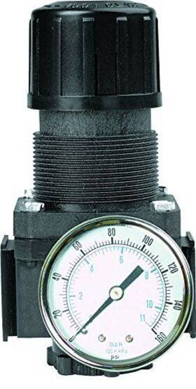 R352g Arrow Pneumatics 1/4 Inch Reg Gauge 3 Pos. Locking Knob 40 Egreef To 120