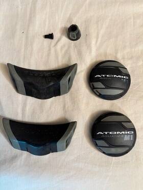 02-0079-3p Atomic 2 Sets Aquatics M1 Scuba Diving Regulator Front Cover And Exhaust Gray