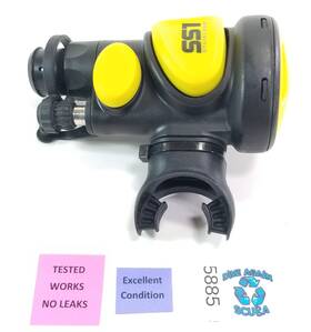 5885 Atomic Aquatics Ss1 Safe Second Bc Bcd Octo Inflator Scuba Dive Yellow Air 2