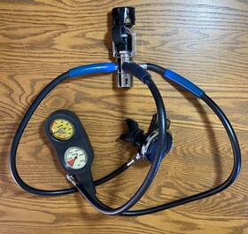 Vtr8 Beuchat Vintage Z80 Bar Regulator 4000 Psi Untested