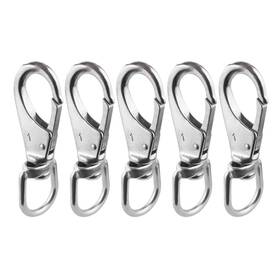 Fda123512 Bnyzwot Stainless Steel Swivel Eye Snap Hook M5 1# Scuba Diving Clips 3-1/2 X 1-1/4