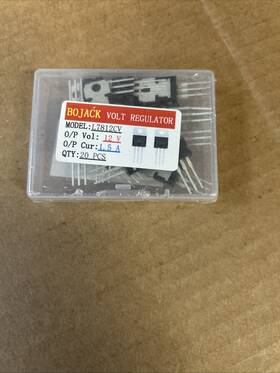 L7812cv Bojack -voltage Regulator 12v-1.5a 20 Piece-nip T