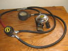 Conshel 14 Aqua Lung Aqualung Conshelf Xiv Regulator With Gauge
