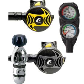 Cressi 856477008038 Xs2/ac2 Regulator Xs Octopus And Mini 2 Gauge