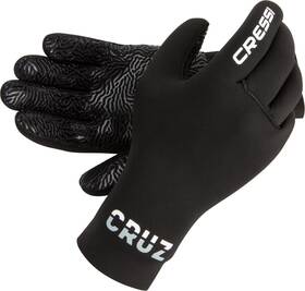 Lx481304 Cressi Adult 5 Finger 3mm Thick Neoprene Diving Gloves - Ultra Grip Combine