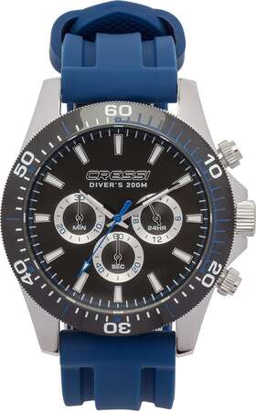 Xks765052 Cressi Professional Dive Watch Water Resistant Until 200 M 656 Ft Crystal Glass