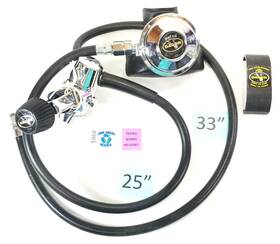 4981 Dacor Pacer Regulator Set 900 Yoke 1st Stage Metal 2nd Scuba Dive