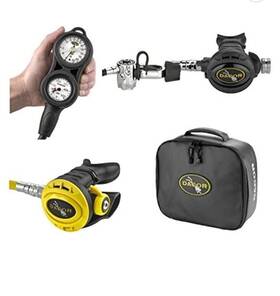 Dacor 843607519885 Pacer Plus X6 Regulator Set With Octopus Gauge Console And Bag