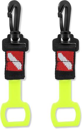 Dawitrly 726084585324 2 Pack Scuba Diving Regulator Octopus Holder Mouthpiece Retainer With S
