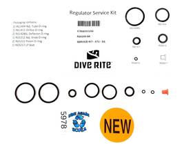 Rg5200-sk Dive Rite 5978 Xt2 2nd Stage Regulator Service Rebuild Kit Scuba