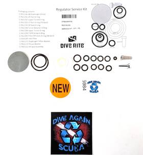 Rg5100-sk Dive Rite 5984 Xt1 1st Stage Regulator Service Rebuild Kit Scuba