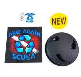 6095 Dive Rite Rg3 Diaphragm Purge Front Cover Button 2nd Stage Scuba Regulator