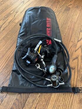 Divpk53y Dive Rite New - Ft1/xt2 Advanced Open Water Regulator Package Yoke With Bag