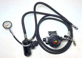 Dive Rite Xt1 Xt2 Regulator Package Spg 84in And 22in Hose Gear Bag #102
