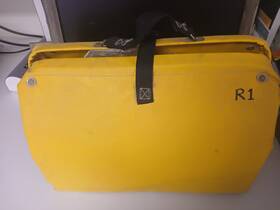 Drager 51350 Panorama Nova Full Face Mask R Tank And Carrying Case See Desc