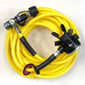 Dxdiver 706098133612 Hookah Kayak Diving Regulator Hose Kit Dxd First And Second Stage Reg Button