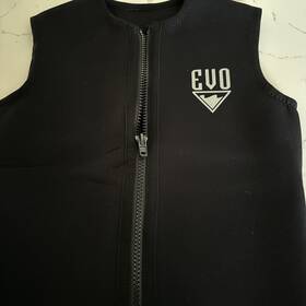 8d4521 Evo Xl Black Snorkel Swimming Scuba Dive Diving Vest 2mm #8d4521