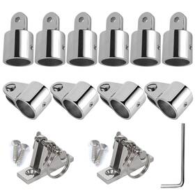 Gairen 774947656681 Bimini Top Hardware Fits 7/8ftft Or 1ftft Od Boat Fittings Heavy Dudy Parts For