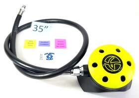4082 Genesis Octo Octopus 2nd Second Stage Regulator Scuba Dive Diving Yellow #4082