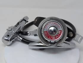 49844 Healthways Scubair Scuba Diving Regulator Set Vintage Chrome