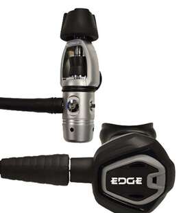 527544412 Hog 527544412/18 Edge Nano Scuba 1st And 2nd Stage Regulator Set Free Mini Pressure Gauge