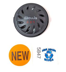 5847 Hollis 221 Diaphragm Front Cover Purge Button 2nd Stage Regulator Scuba Dive