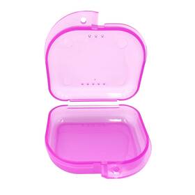 Hry-o-012-box Hrasy 727536480136 Orthodontic Retainer Case With Vent Holes - Transparent Purple